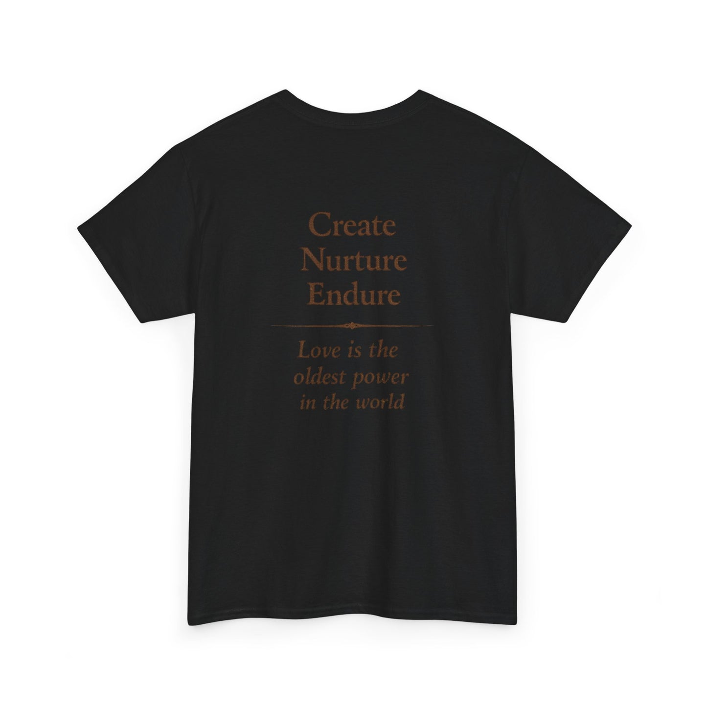 The CareGiver Archetype T-Shirt — Create Nurture Endure