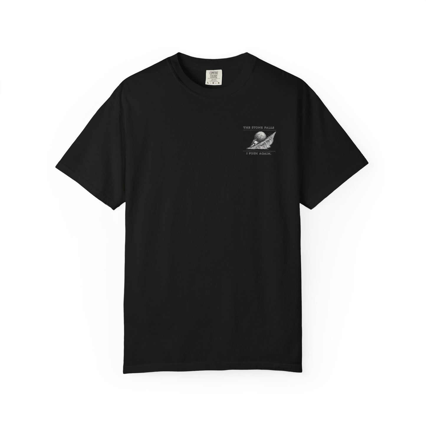 “Keep Pushing” — Sisyphus Philosophy Tee