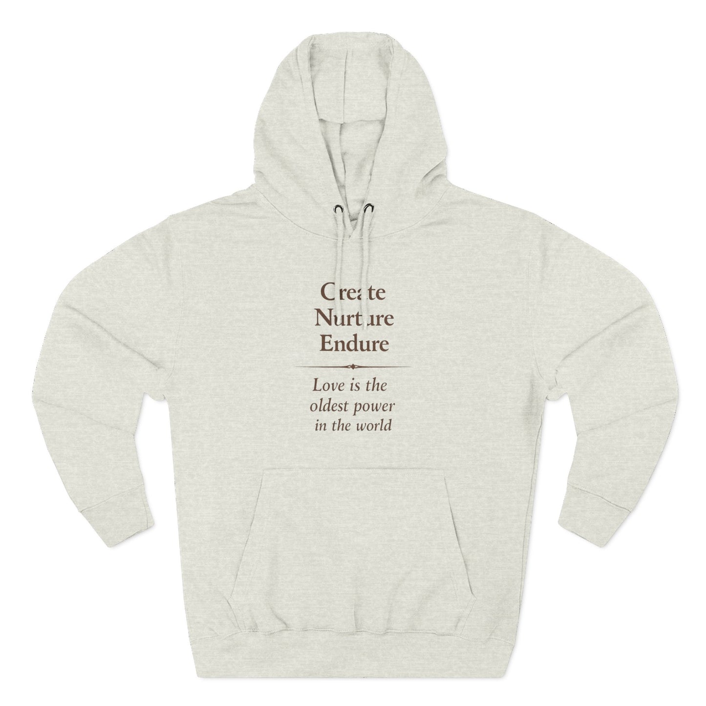 The CareGiver Archetype— Create Nurture Endure Hoodie