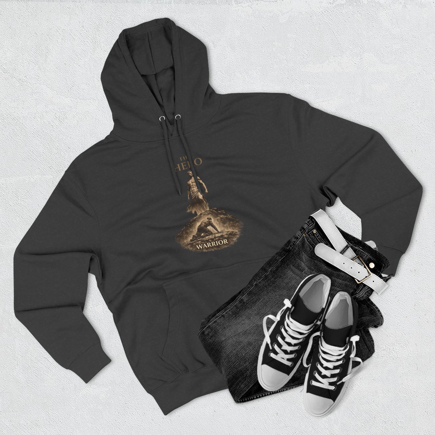 The Hero Archetype Hoodie — Strength Forged Through Struggle
