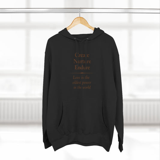 The CareGiver Archetype— Create Nurture Endure Hoodie