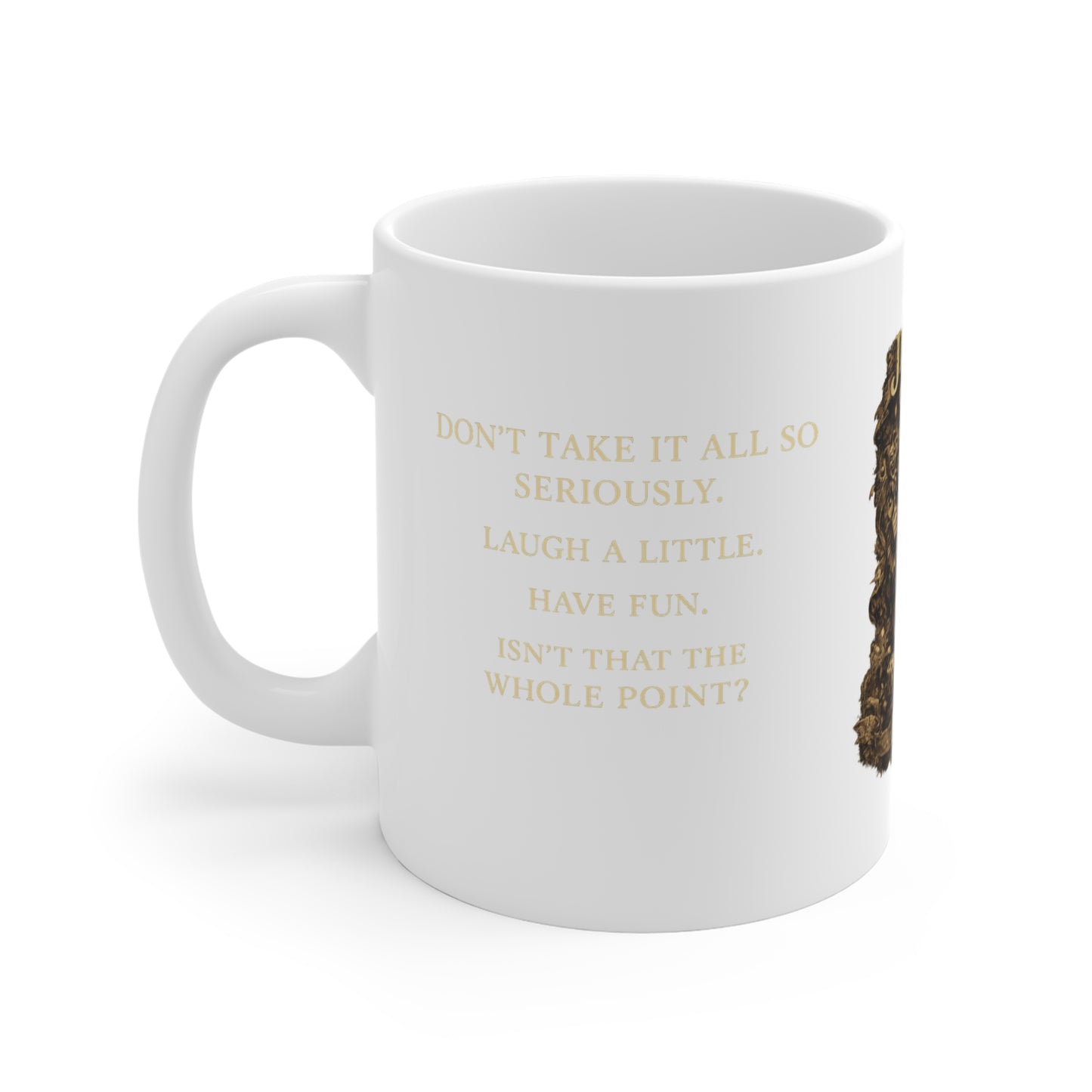 The Jester Archetype Mug — Don't Take it All Too Seriously Coffee Cup