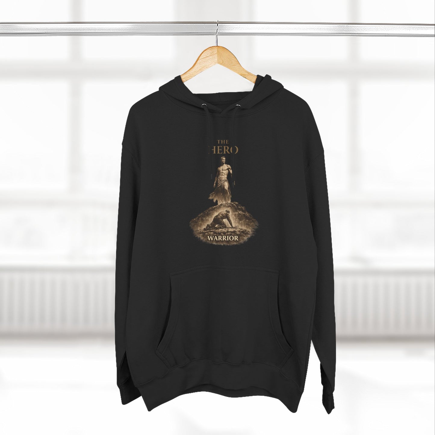 The Hero Archetype Hoodie — Strength Forged Through Struggle