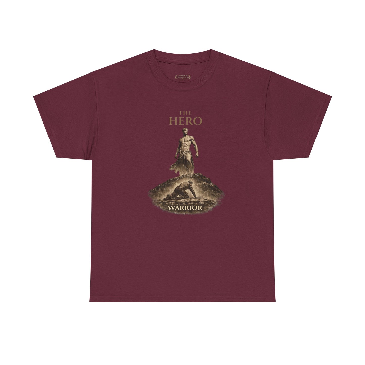 The Hero Archetype T-Shirt — Strength Forged Through Struggle