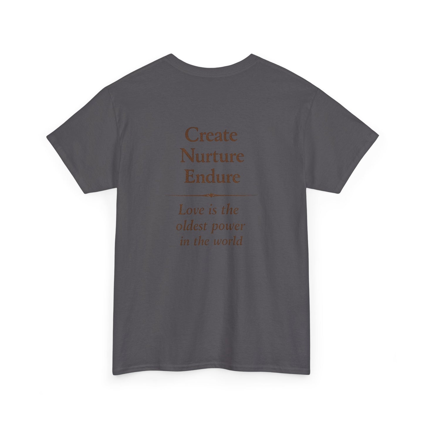 The CareGiver Archetype T-Shirt — Create Nurture Endure
