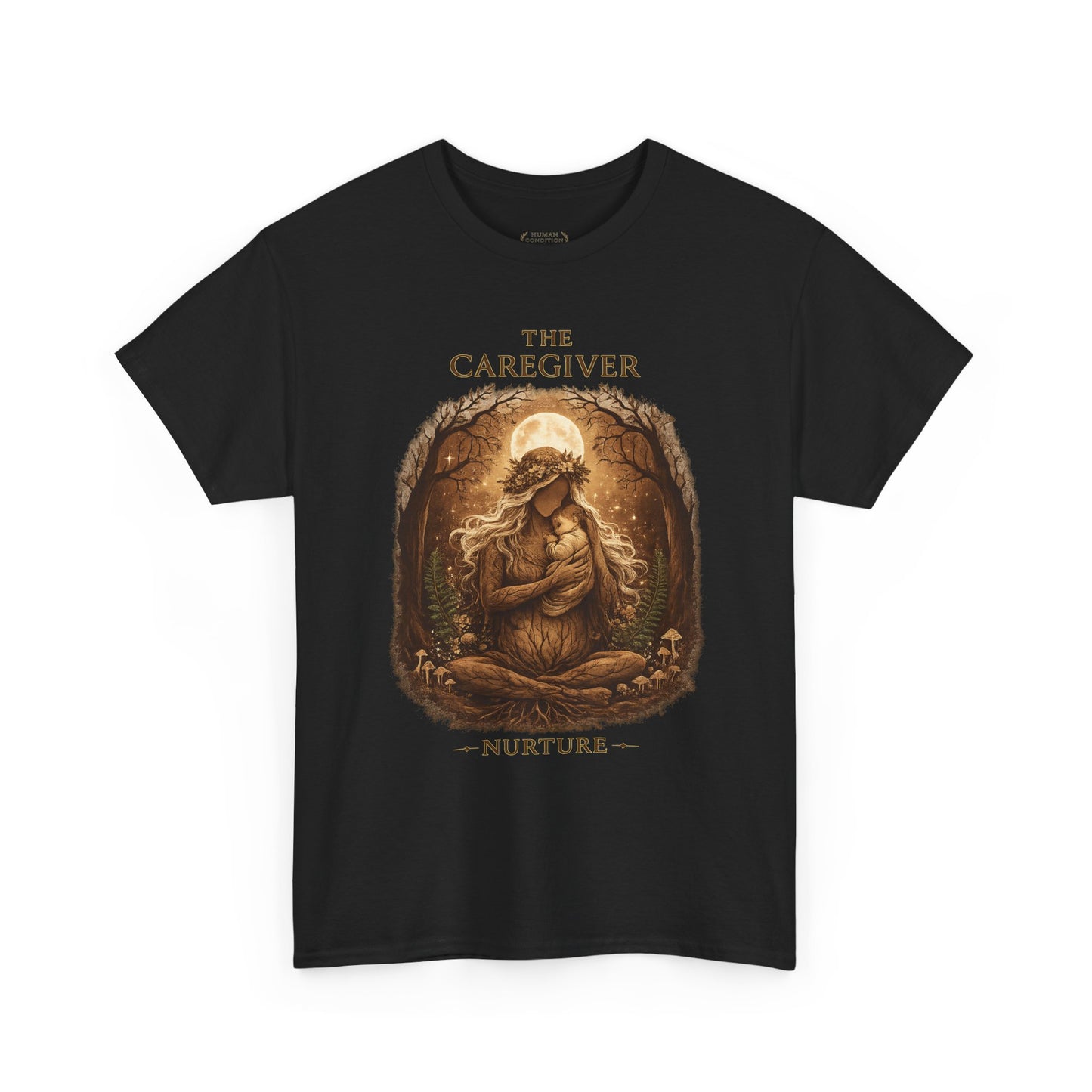 The CareGiver Archetype T-Shirt — Create Nurture Endure