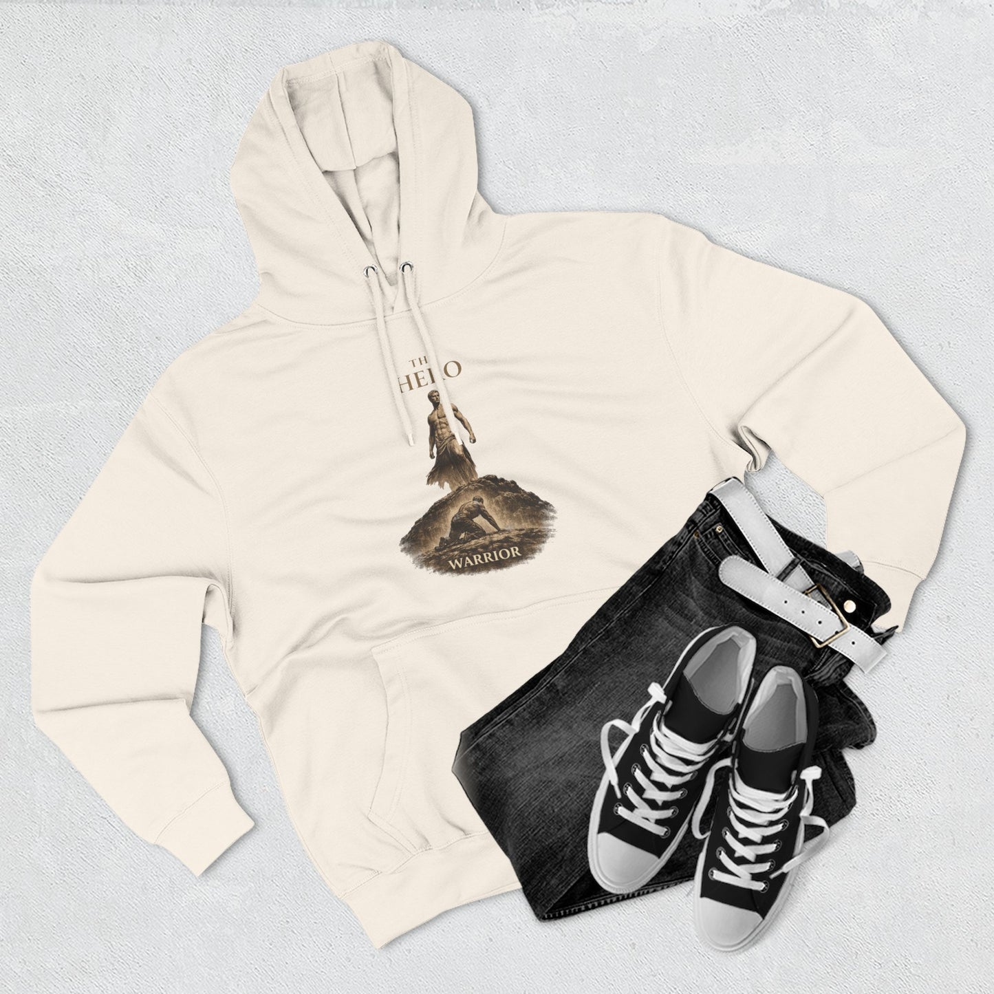 The Hero Archetype Hoodie — Strength Forged Through Struggle