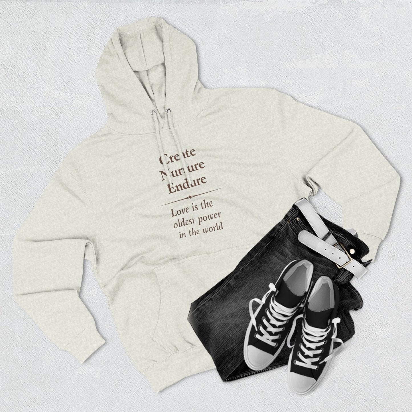 The CareGiver Archetype— Create Nurture Endure Hoodie