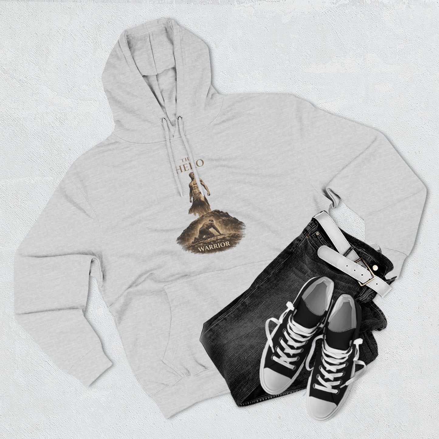 The Hero Archetype Hoodie — Strength Forged Through Struggle