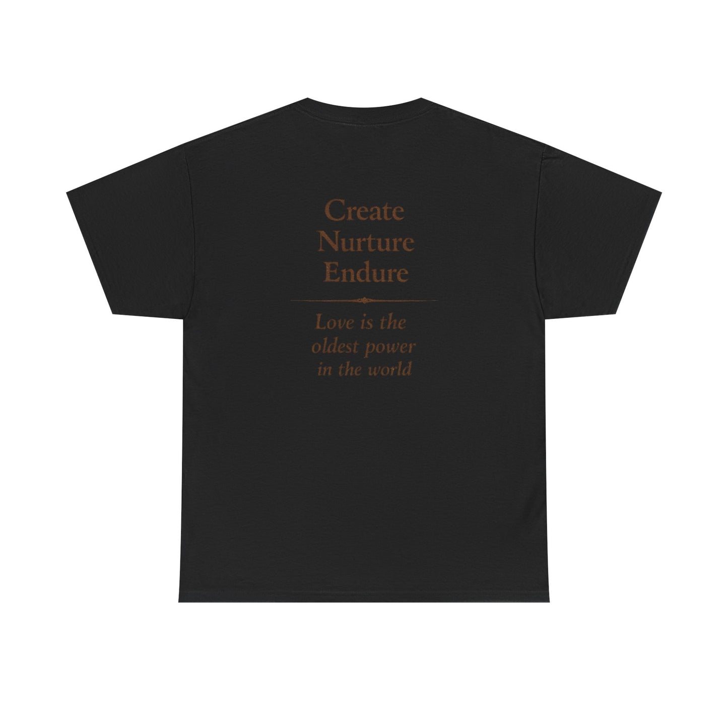 The CareGiver Archetype T-Shirt — Create Nurture Endure