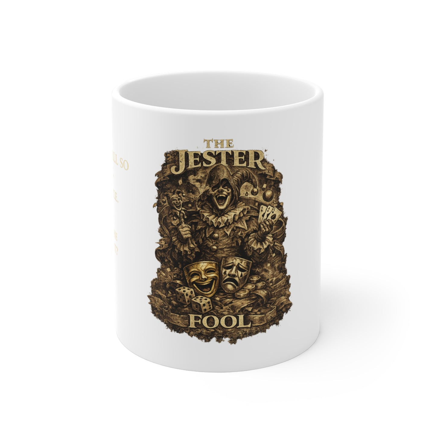 The Jester Archetype Mug — Don't Take it All Too Seriously Coffee Cup