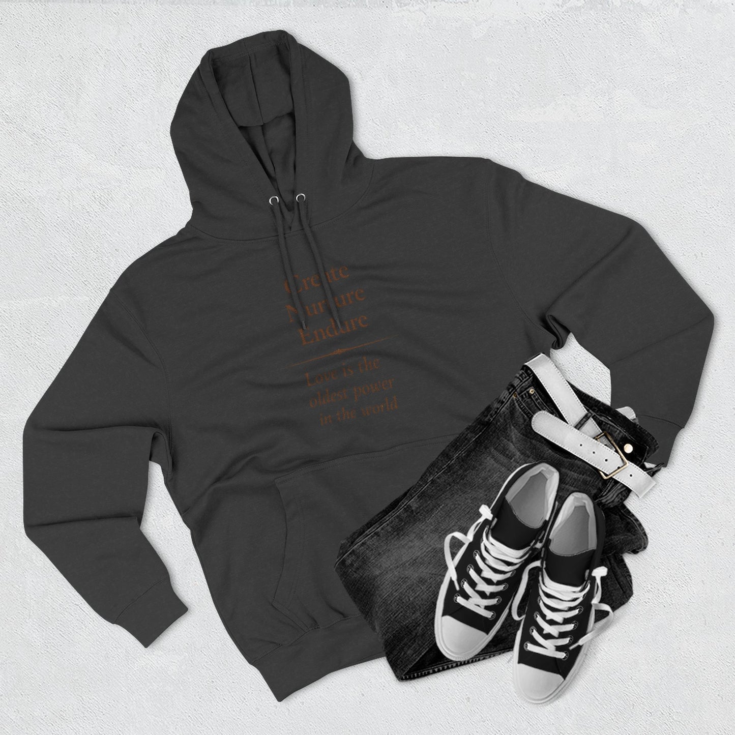 The CareGiver Archetype— Create Nurture Endure Hoodie