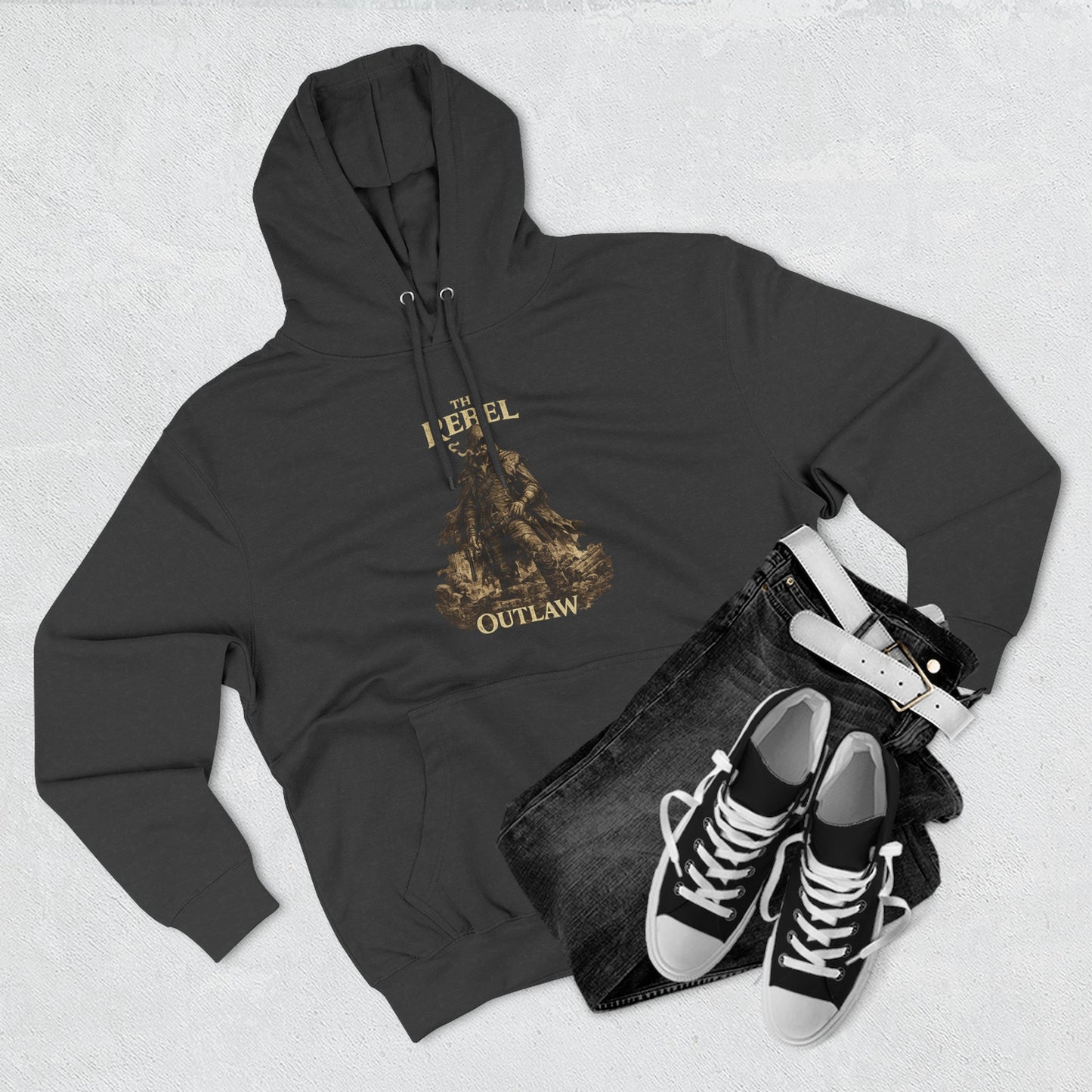 THE REBEL - OUTLAW — Bound by Honor Hoodie