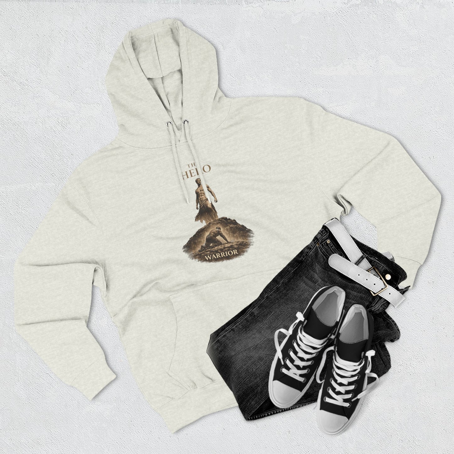 The Hero Archetype Hoodie — Strength Forged Through Struggle
