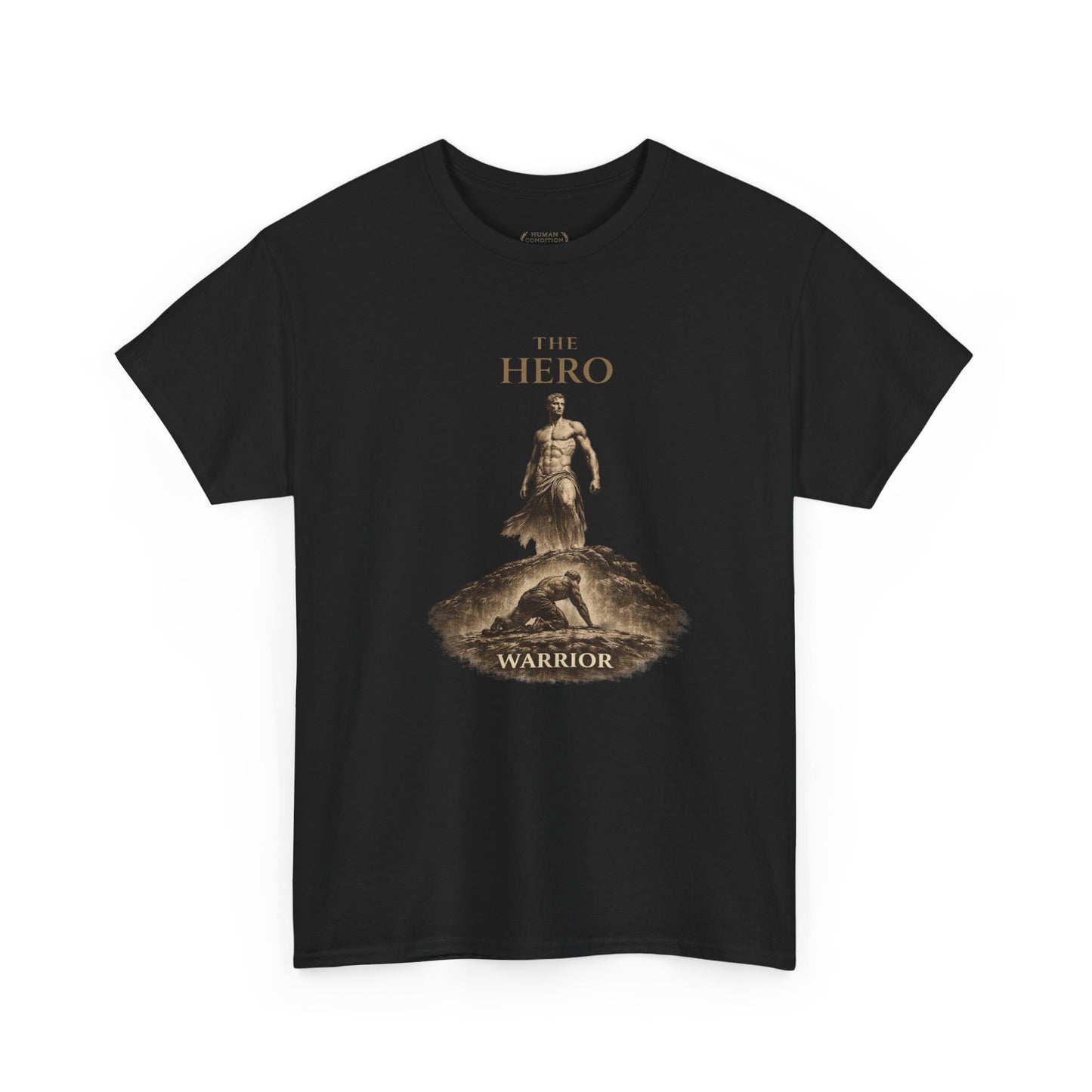 The Hero Archetype T-Shirt — Strength Forged Through Struggle