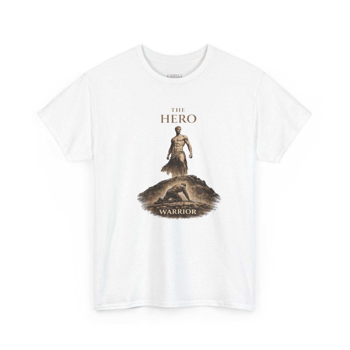 The Hero Archetype T-Shirt — Strength Forged Through Struggle