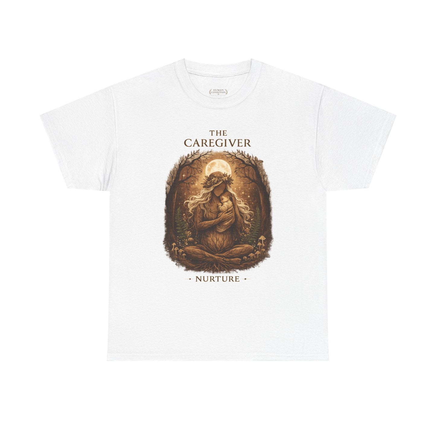 The CareGiver Archetype T-Shirt — Create Nurture Endure