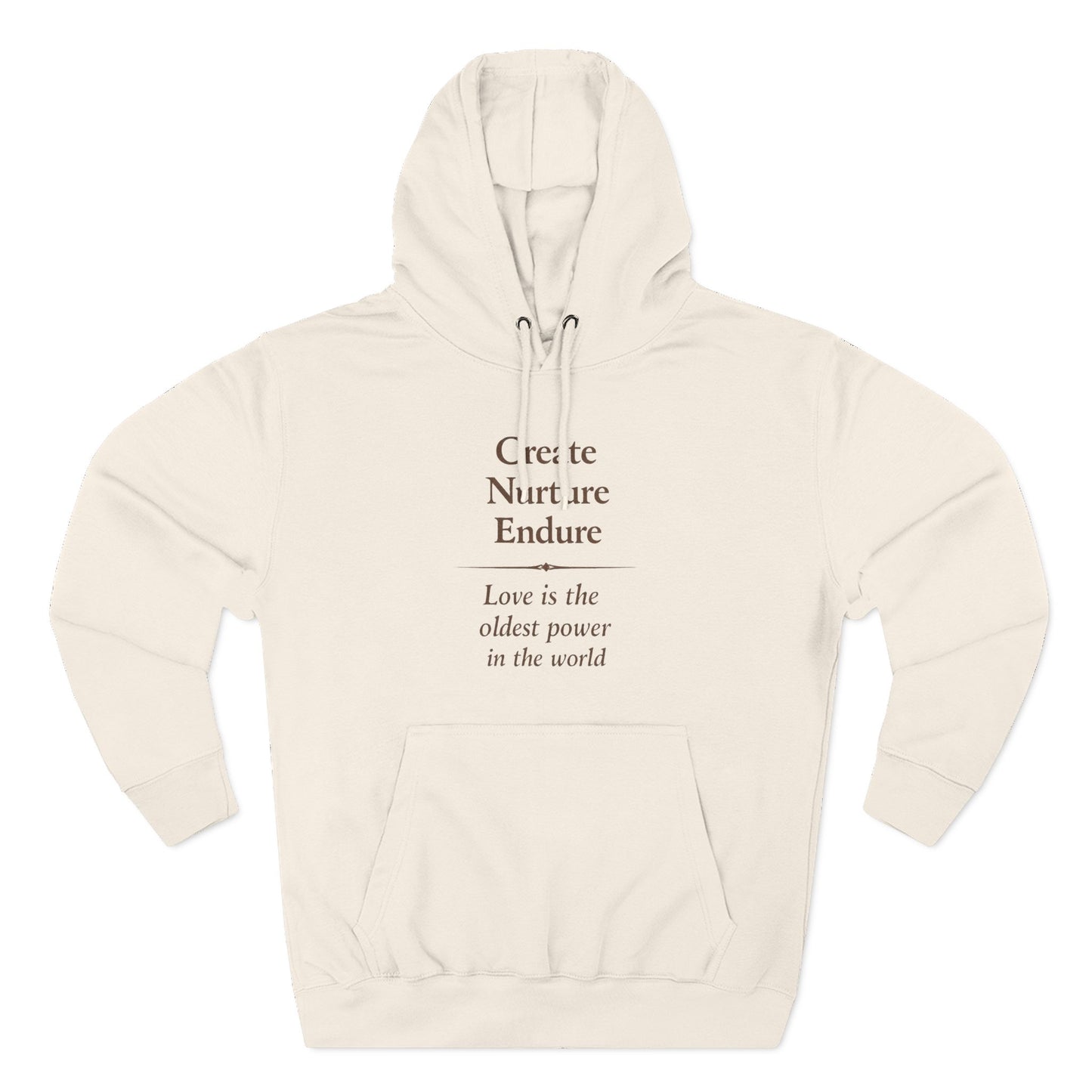 The CareGiver Archetype— Create Nurture Endure Hoodie