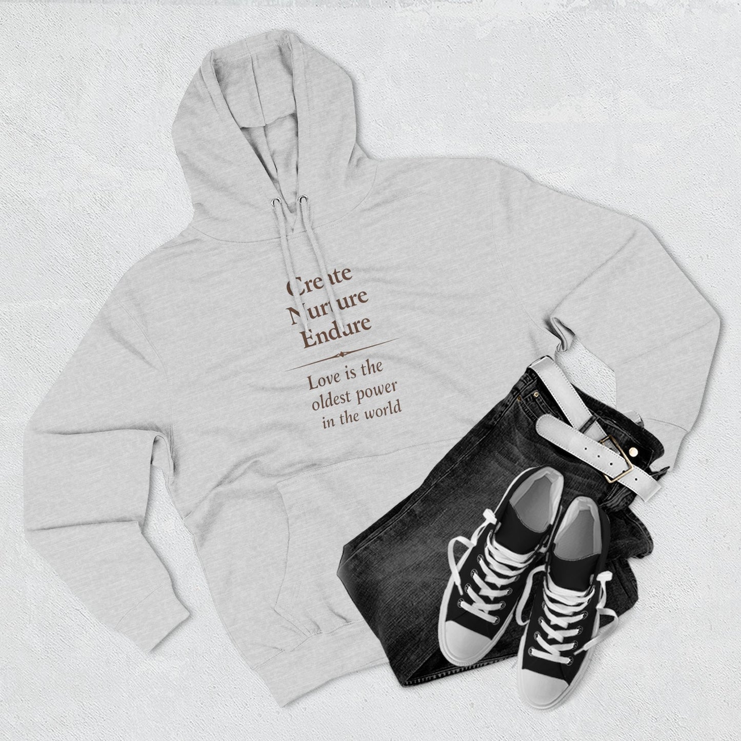 The CareGiver Archetype— Create Nurture Endure Hoodie