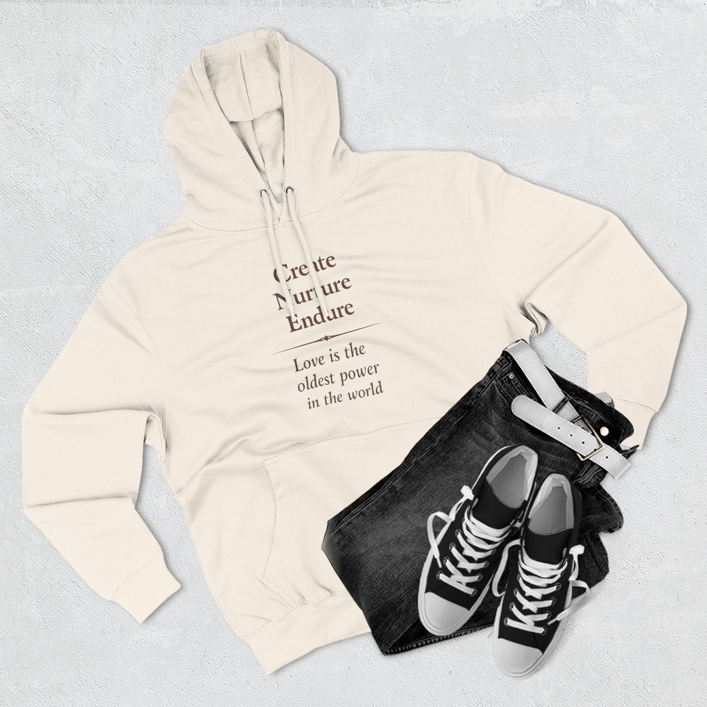 The CareGiver Archetype— Create Nurture Endure Hoodie