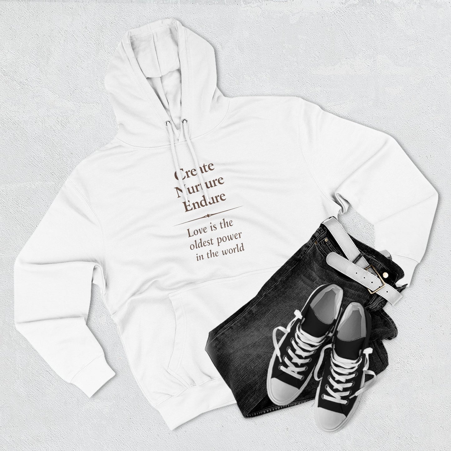 The CareGiver Archetype— Create Nurture Endure Hoodie
