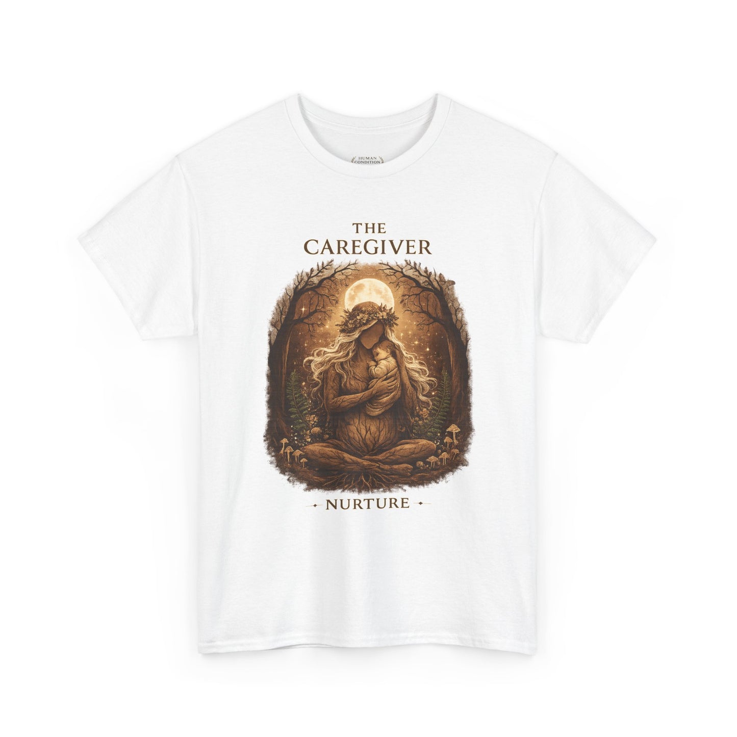 The CareGiver Archetype T-Shirt — Create Nurture Endure
