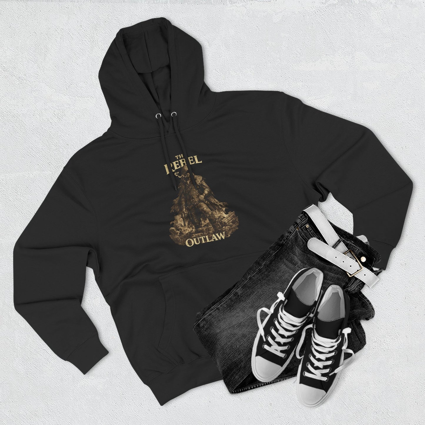 THE REBEL - OUTLAW — Bound by Honor Hoodie