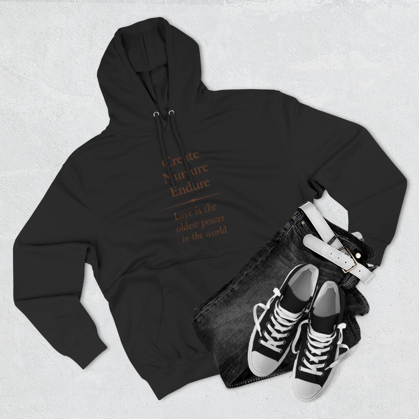 The CareGiver Archetype— Create Nurture Endure Hoodie