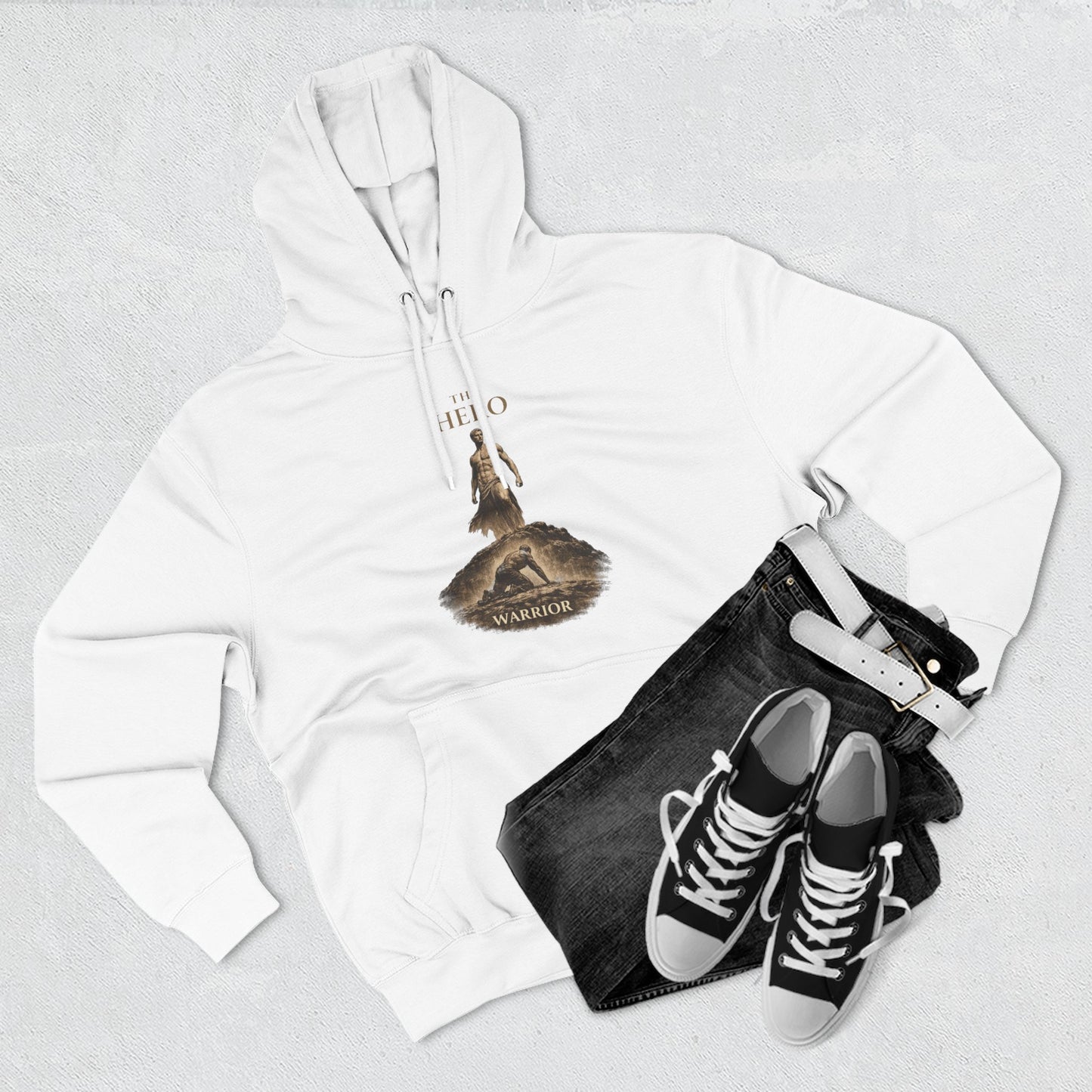 The Hero Archetype Hoodie — Strength Forged Through Struggle