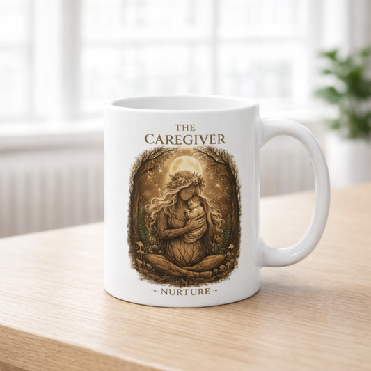 The CareGiver Archetype Mug — Create Nurture Endure
