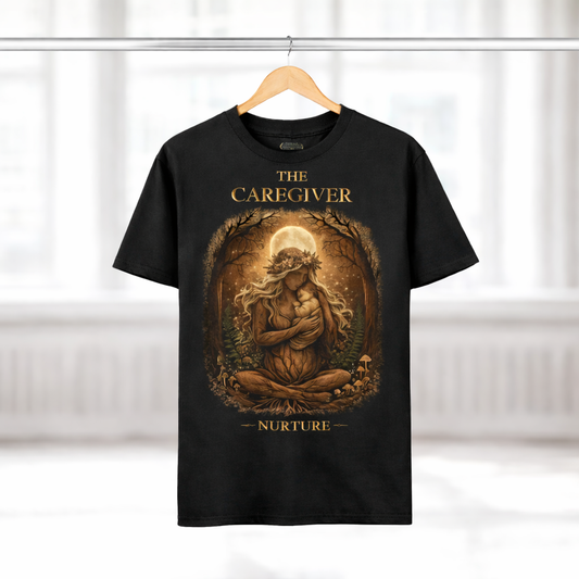 The CareGiver Archetype T-Shirt — Create Nurture Endure
