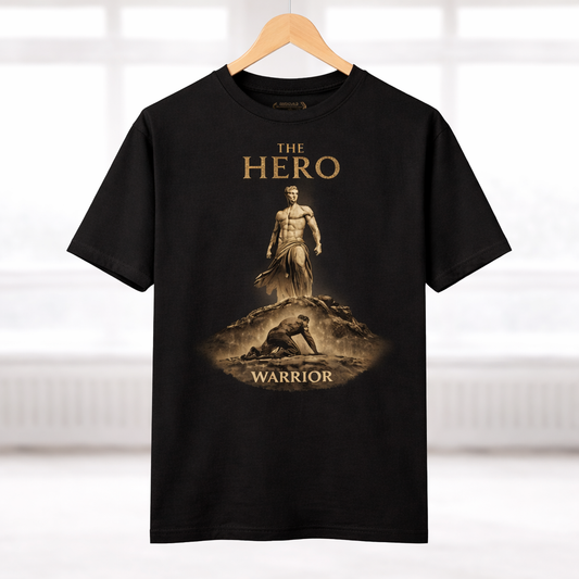 The Hero Archetype T-Shirt — Strength Forged Through Struggle